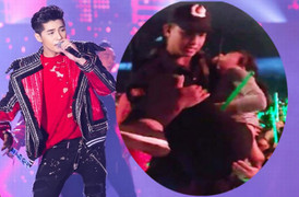 Fan nữ ngất xỉu trong đêm nhạc Noo Phước Thịnh