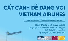 Cất cánh dễ dàng cùng thẻ E-Partner VietinBank