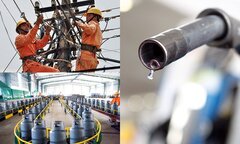 Điện, gas và nhiều mặt hàng rủ nhau tăng giá tháng 12