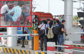 BOT Cai Lậy thu phí trở lại: Xuất hiện nhóm người lạ mặt đe dọa tài xế