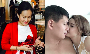 Phản ứng của vợ Bình Minh giữa tin đồn tình ái của chồng và Trương Quỳnh Anh