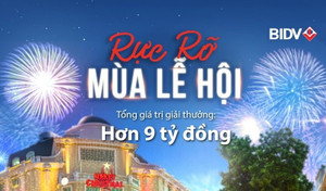 Rực rỡ mùa lễ hội cùng thẻ BIDV