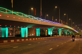 Cận cảnh cầu vượt gần nghìn tỷ ở 'ngã ba tử thần' tại Hải Phòng