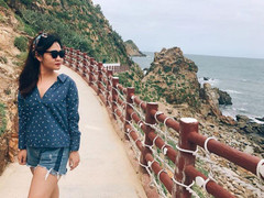 Sốt xình xịch' với con đường Hàn Quốc' tại Eo Gió, Quy Nhơn