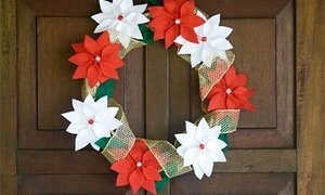 Tự làm vòng nguyệt quế đón giáng sinh siêu đẹp từ những vật dụng sẵn có