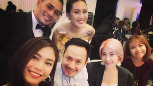 Dàn sao Việt rạng rỡ chúc mừng đám cưới của cô gái cá tính nhất Next Top mùa đầu tiên
