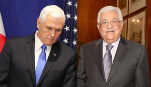 Tổng thống Palestine từ chối gặp Phó Tổng thống Mỹ vì Jerusalem