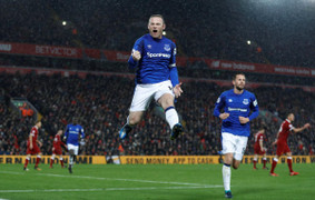 Rooney ghi bàn, Everton thủ hòa kịch tính Liverpool