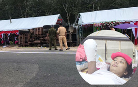 Xót xa cô giáo mầm non gặp tai nạn khi chụp ảnh lưu niệm cùng cô dâu