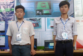 Máy đọc tài liệu dành cho người khiếm thị của 2 học sinh phố núi