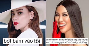 Á hậu tuyên bố yêu Kim Lý 2 năm, Hồ Ngọc Hà nói gì?