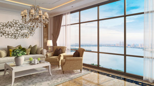 Tầm nhìn sông Hồng đắt giá của căn hộ D'. El Dorado