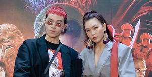 Stylist Kelbin Lei - VJ Kaylee Hwang trở thành tâm điểm sự kiện nhờ gu thời trang nổi bật