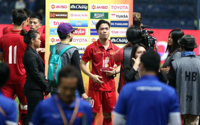 Lập công lớn, Công Phượng xuất sắc nhất trận U23 Việt Nam vs U23 Thái Lan