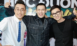 Tronie cá tính, Tài Smile bảnh bao đến ủng hộ Gino Tống