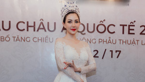 Hoa hậu Vũ Lâm: 'Tôi sẽ kéo dài chân cho tới khi cao 1m78 mới thôi'