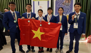 6 học sinh Việt Nam giành huy chương tại cuộc thi IJSO 2017