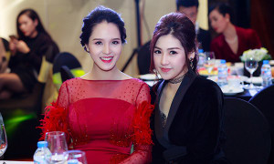 Á hậu Tú Anh hội ngộ Á hậu Hoàng Anh, đọ nhan sắc quyến rũ