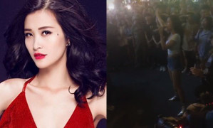 Trình diễn ngẫu hứng, Đông Nhi khiến phố đi bộ Bùi Viện náo loạn