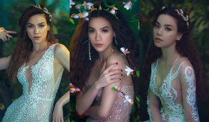 Hồ Ngọc Hà đẹp mê hoặc khi hóa thân thành nữ thần