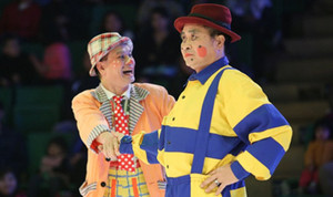 Gala xiếc tại Long An quy tụ nhiều nghệ sỹ nổi tiếng của Việt Nam