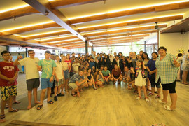 Thiếu nhi Việt Nam tham dự hội trại quốc tế 'Rosatom school' ở Thái Lan