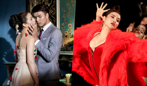 Phương Trinh Jolie khoe ngực đầy, tình tứ với siêu mẫu điển trai cao 1m9