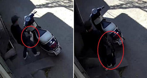 Clip: Táo tợn phá khóa, vào nhà trộm laptop, tivi giữa ban ngày ở Hà Nội