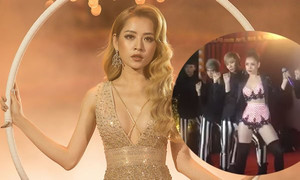 Chi Pu diện trang phục sexy, lần đầu hát live ca khúc mới trên sân khấu