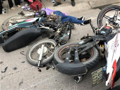 Cô giáo trẻ chết thương tâm sau cú va chạm xe máy