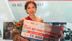 Nhan sắc xinh đẹp của nữ sinh Kinh tế Quốc dân đăng quang 'Gương mặt trang bìa' 2017