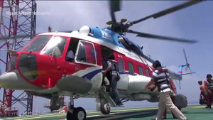 Chi hàng chục tỷ đồng thuê trực thăng di tản nhân viên dầu khí vì bão Tembin