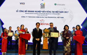 Prudential liên tiếp được ghi nhận thành tích với hàng loạt giải thưởng trong nước và quốc tế