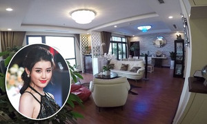 Bên trong căn hộ cao cấp của gia đình Á hậu Huyền My