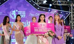 Nữ sinh 'vạn người mê' Nguyễn Bùi Nam Phương đăng quang Ngôi sao tuổi Teen 2017