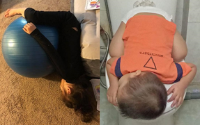 Sốt xình xịch với trào lưu khoe '1001 dáng ngủ bá đạo nhất' của con