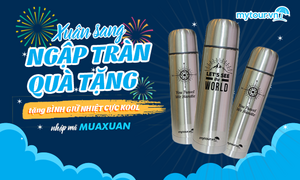 Đại tiệc quà tặng ra mắt logo mới - Đón Mậu Tuất 2018 duy nhất tại Mytour.vn