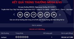 Giải Jackpot hơn 105 tỷ đồng tìm thấy chủ nhân