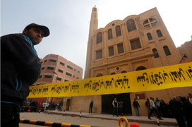 Ảnh: IS nhận trách nhiệm vụ tấn công nhà thờ Cơ đốc giáo Ai Cập giết chết 11 người