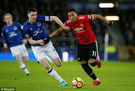 Trực tiếp Everton vs MU, Link xem Ngoại hạng Anh 2017 vòng 22