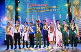 Vinh danh 10 công dân trẻ tiêu biểu TP.HCM năm 2017 