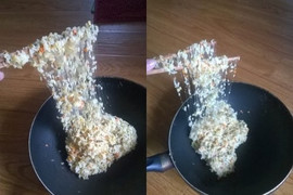 Đăng clip tung tin gạo giả lên facebook, cô gái bị phạt 10 triệu đồng