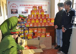 Công an Hải Phòng thu hồi 10 khẩu súng và 50 kg pháo