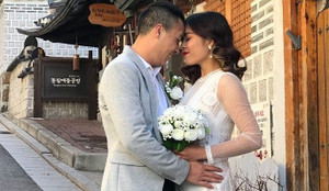 Bạn trai cầu hôn MC Hoàng Linh 'Chúng tôi là chiến sĩ'