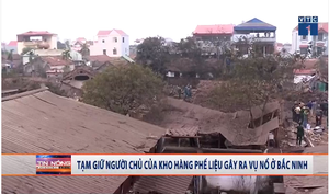 Trực tiếp: Tin mới nhất vụ nổ kho phế liệu khiến 2 người chết ở Bắc Ninh