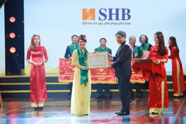 SHB và Tổng Giám Đốc Nguyễn Văn Lê được vinh danh