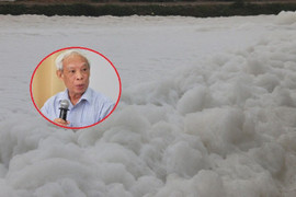 Chuyên gia lý giải hiện tượng dòng sông nổi 'bọt tuyết' trắng xóa ở Hà Nam