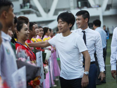 Vừa nhậm chức, Miura và Công Vinh đi 'xem giò' các cầu thủ sinh viên