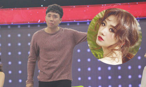 Trấn Thành công khai ‘tố’ Hari Won khiến mình tăng cân liên tục