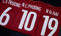 'Bộ cánh' mới của U23 Việt Nam tại giải châu Á